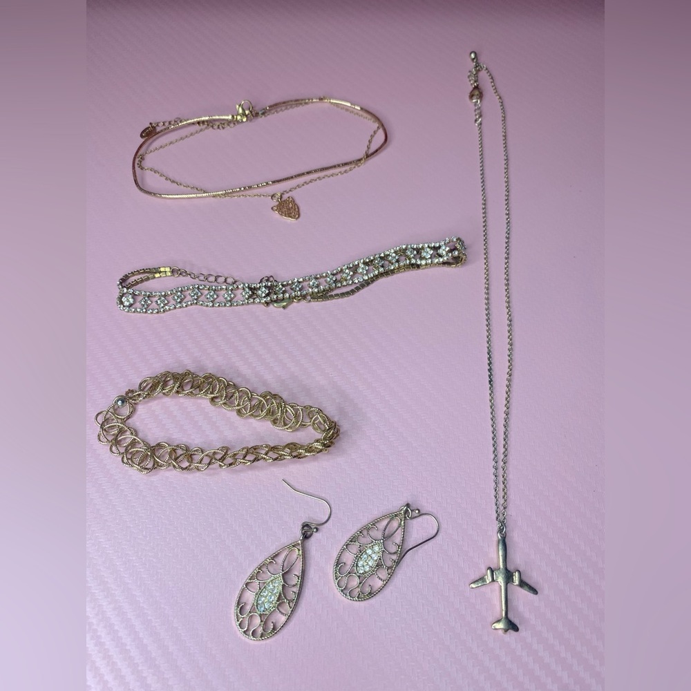 Gold Jewelry Bundle